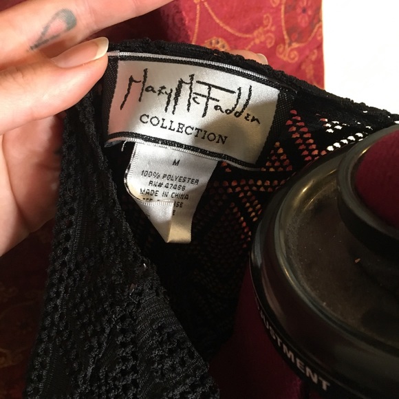 Sheer geometric cardigan - Picture 2 of 3